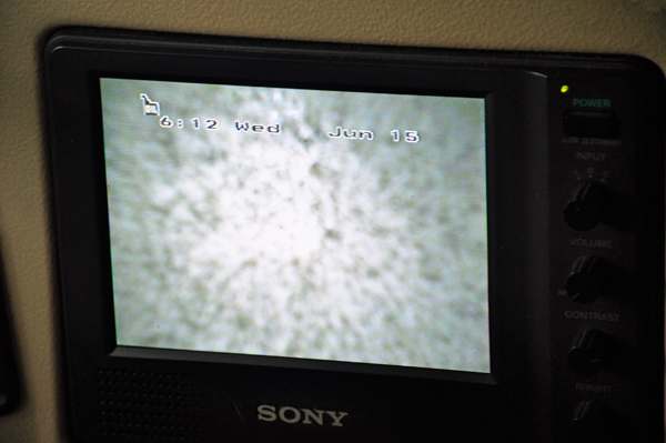 dirty back-up camera